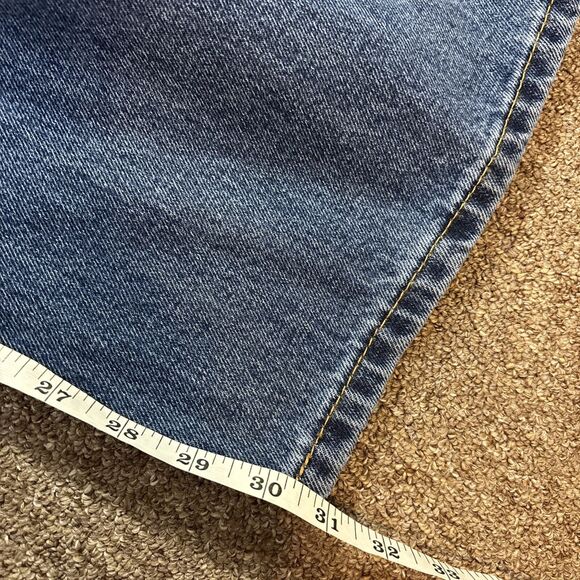 NEW Levis 505 Men's Regular Fit Jeans Blue Denim 42x32 Brand New - Picture 3 of 12